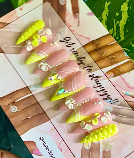 Acrylic Press on Nails Custom Press on Nails