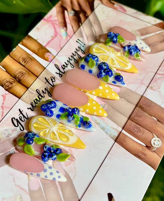 custom handmade acryic press on nails Acrylic Press on Nails