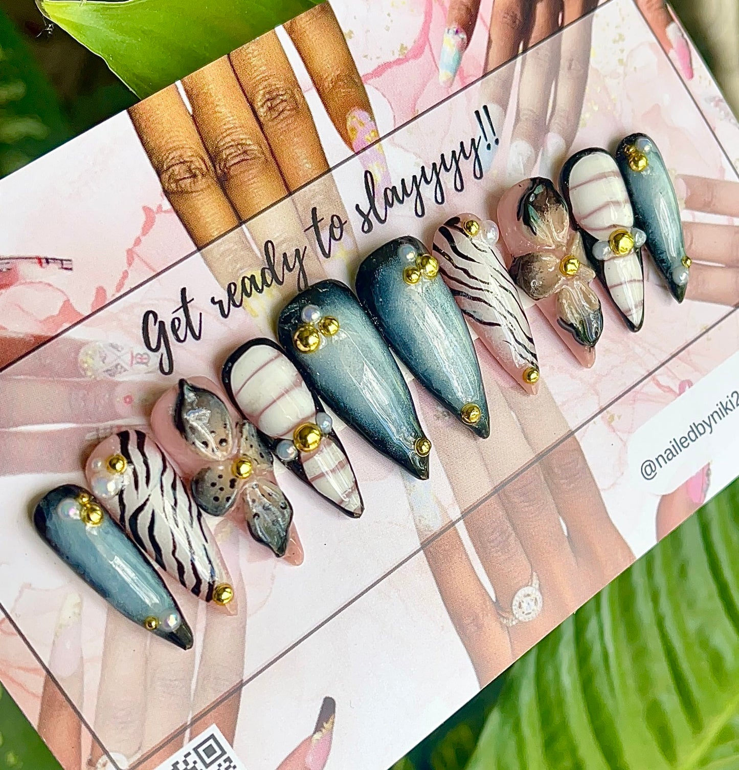 Acrylic Press on Nails Custom Press on Nails