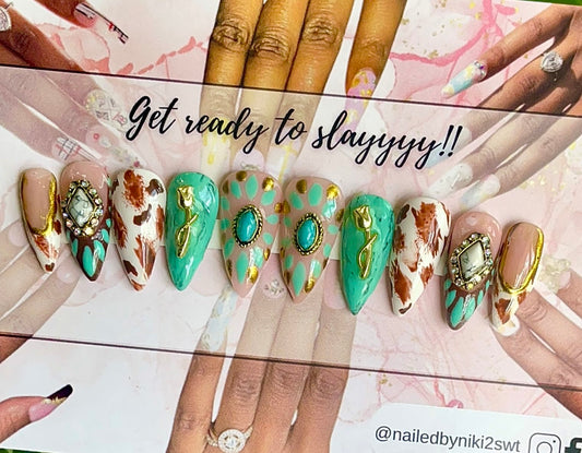 Acrylic Press on Nails Custom Press on Nails