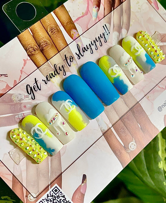 Acrylic Press on Nails Custom Press on Nails