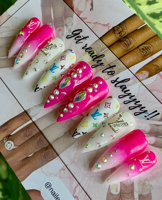 Acrylic Press on Nails Custom Press on Nails