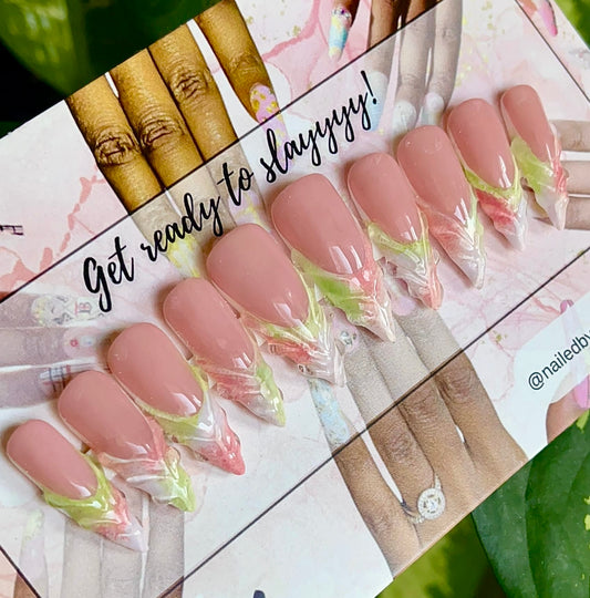 Acrylic Press on Nails Custom Press on Nails