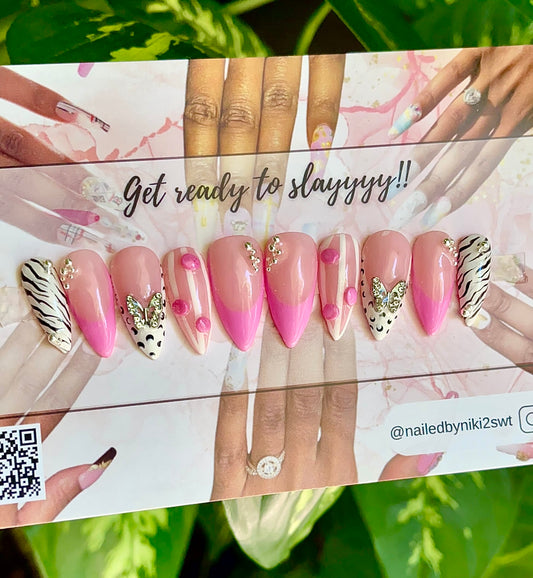 Acrylic Press on Nails Custom Press on Nails