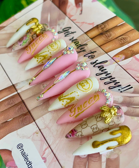 Acrylic Press on Nails Custom Press on Nails
