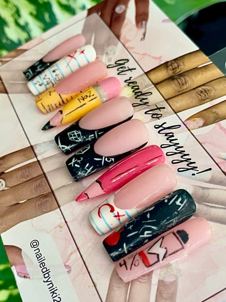 Acrylic Press on Nails Custom Press on Nails