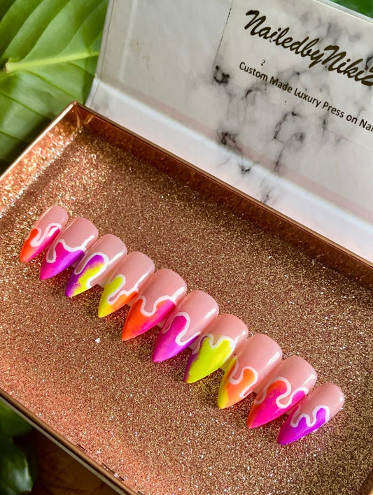 Acrylic Press on Nails Custom Press on Nails