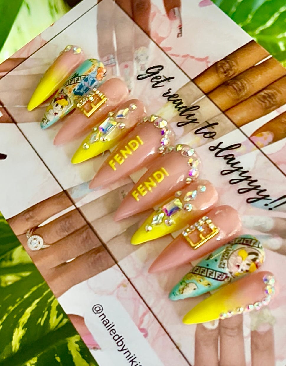 Acrylic Press on Nails Custom Press on Nails