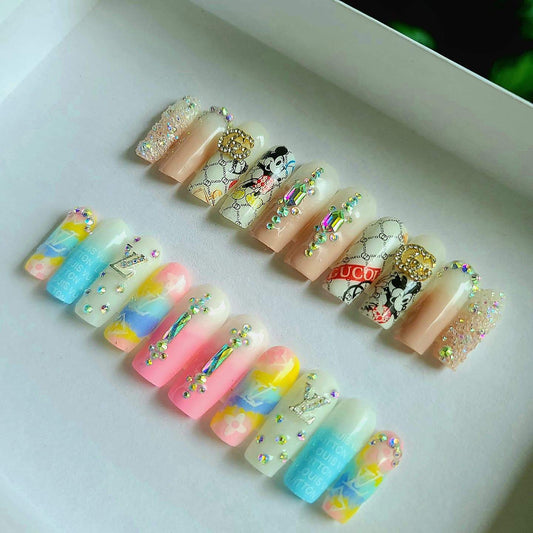 Acrylic Press on Nails Custom Press on Nails
