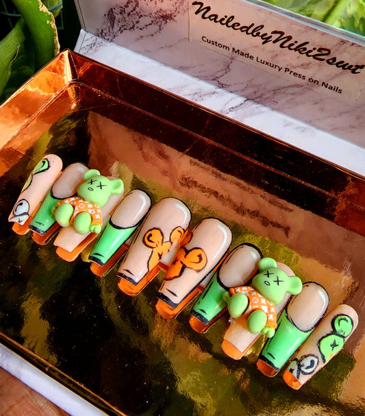 Acrylic Press on Nails Custom Press on Nails