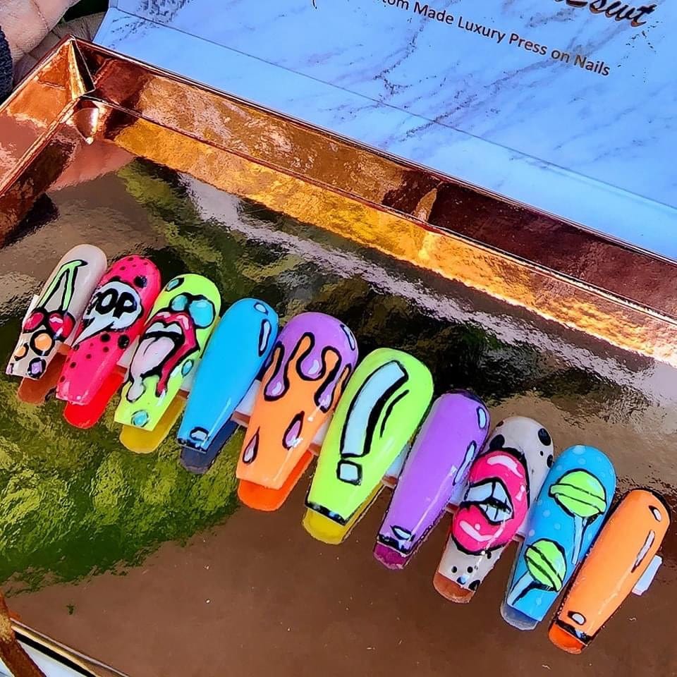 Acrylic Press on Nails Custom Press on Nails