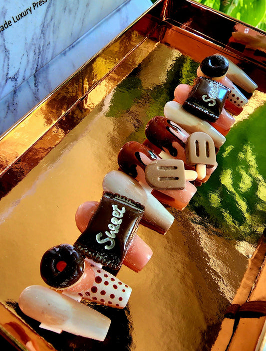 Acrylic Press on Nails Custom Press on Nails