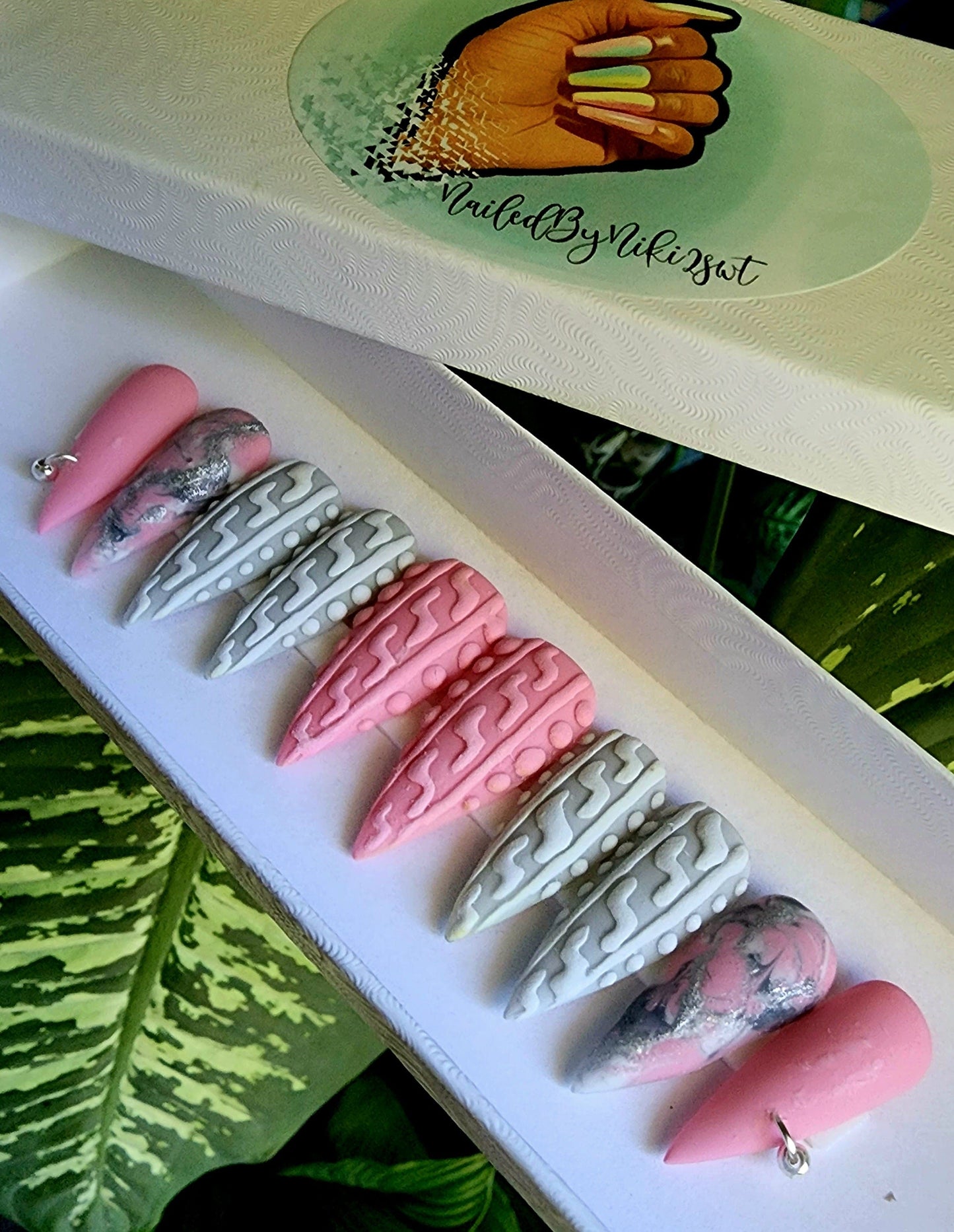 Acrylic Press on Nails Custom Press on Nails