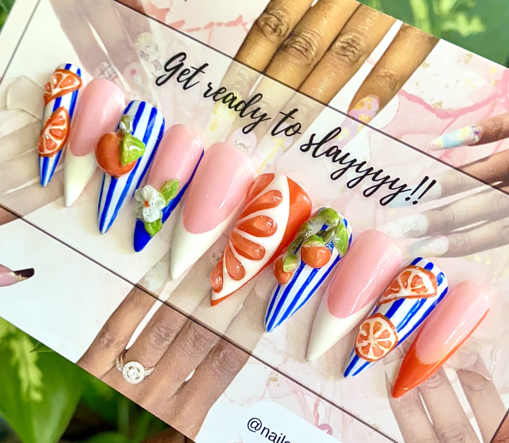 Acrylic Press on Nails Custom Press on Nails