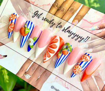 Acrylic Press on Nails Custom Press on Nails