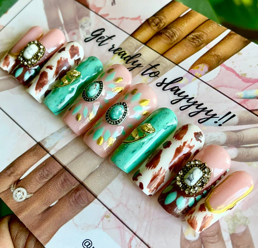 Acrylic Press on Nails Custom Press on Nails