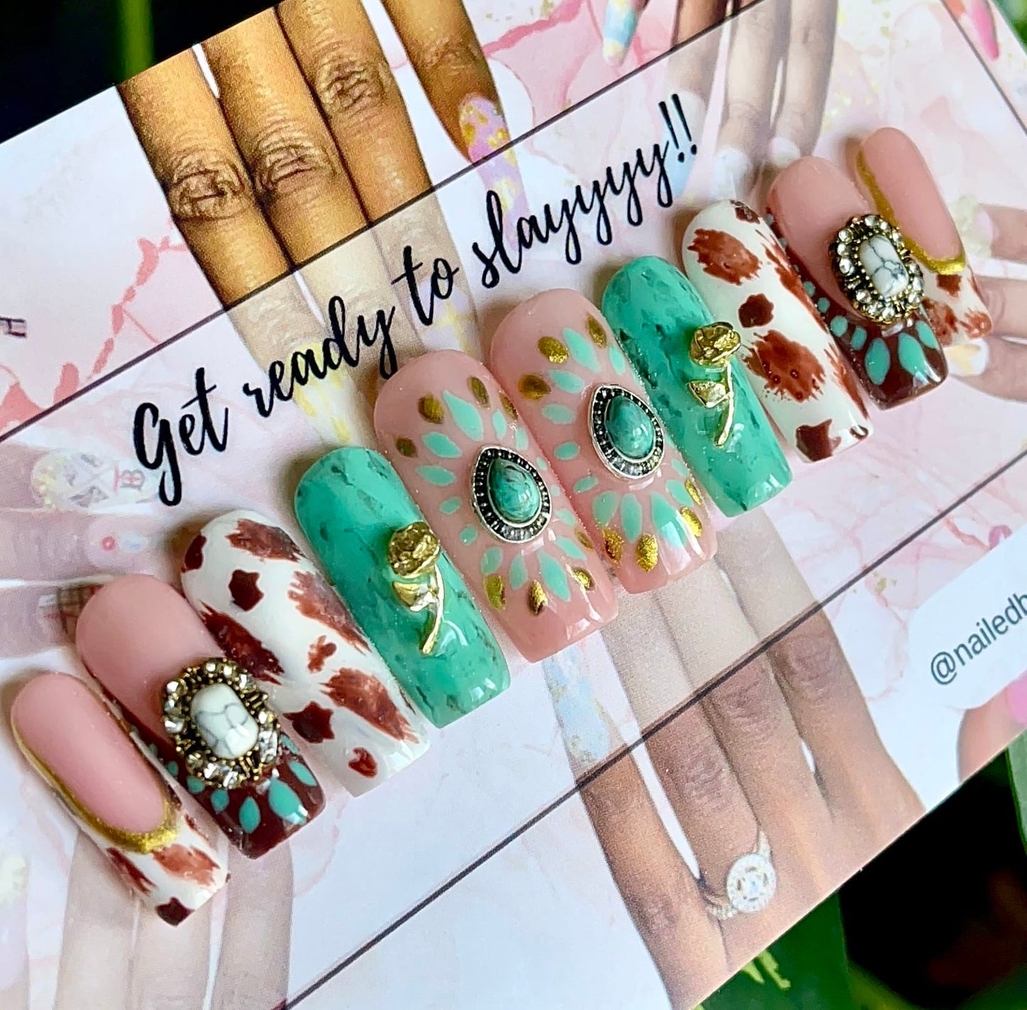 Acrylic Press on Nails Custom Press on Nails