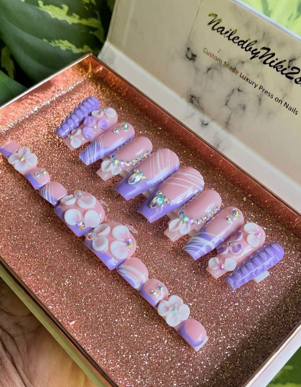 Acrylic Press on Nails Custom Press on Nails