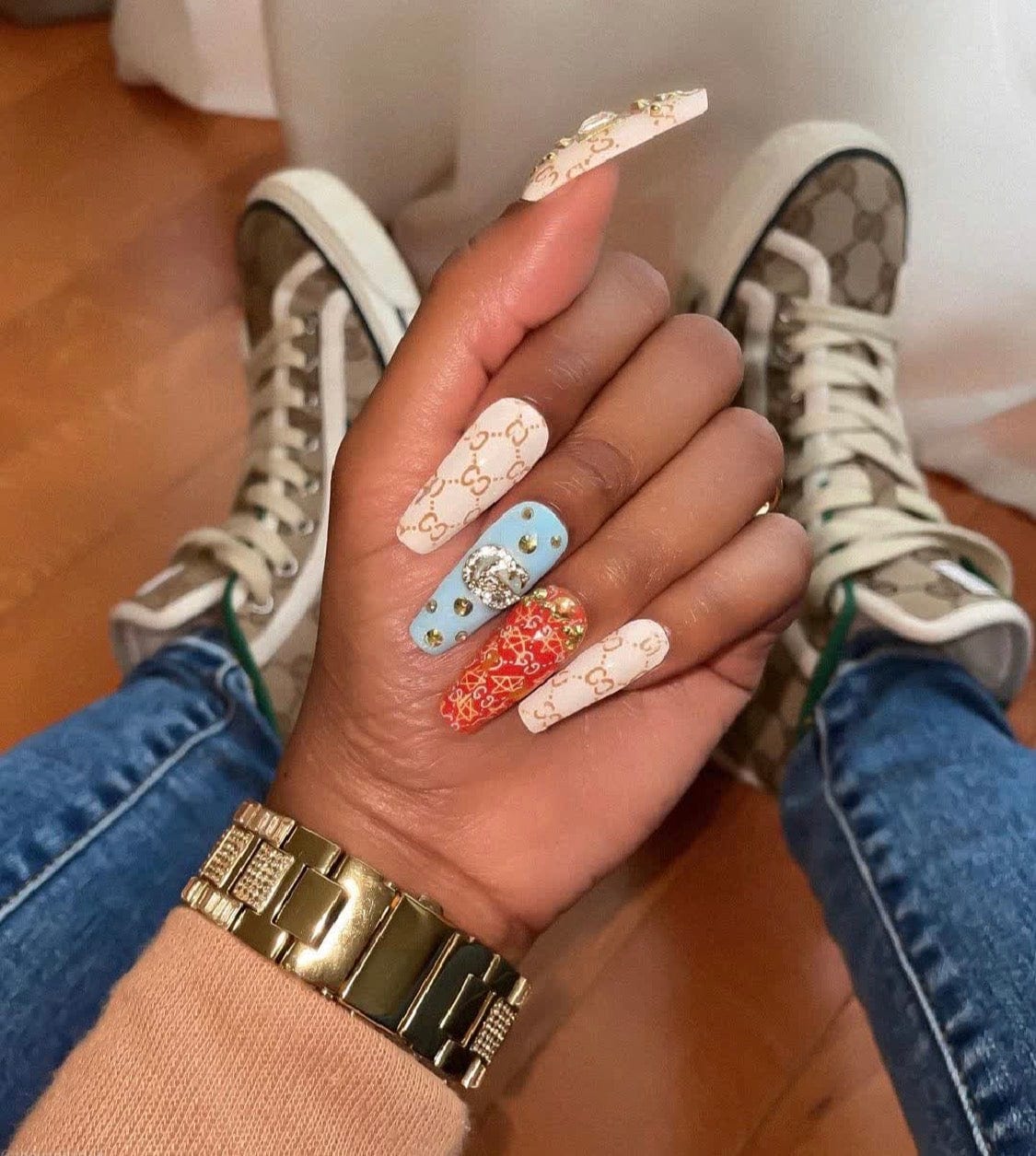 Acrylic Press on Nails Custom Press on Nails