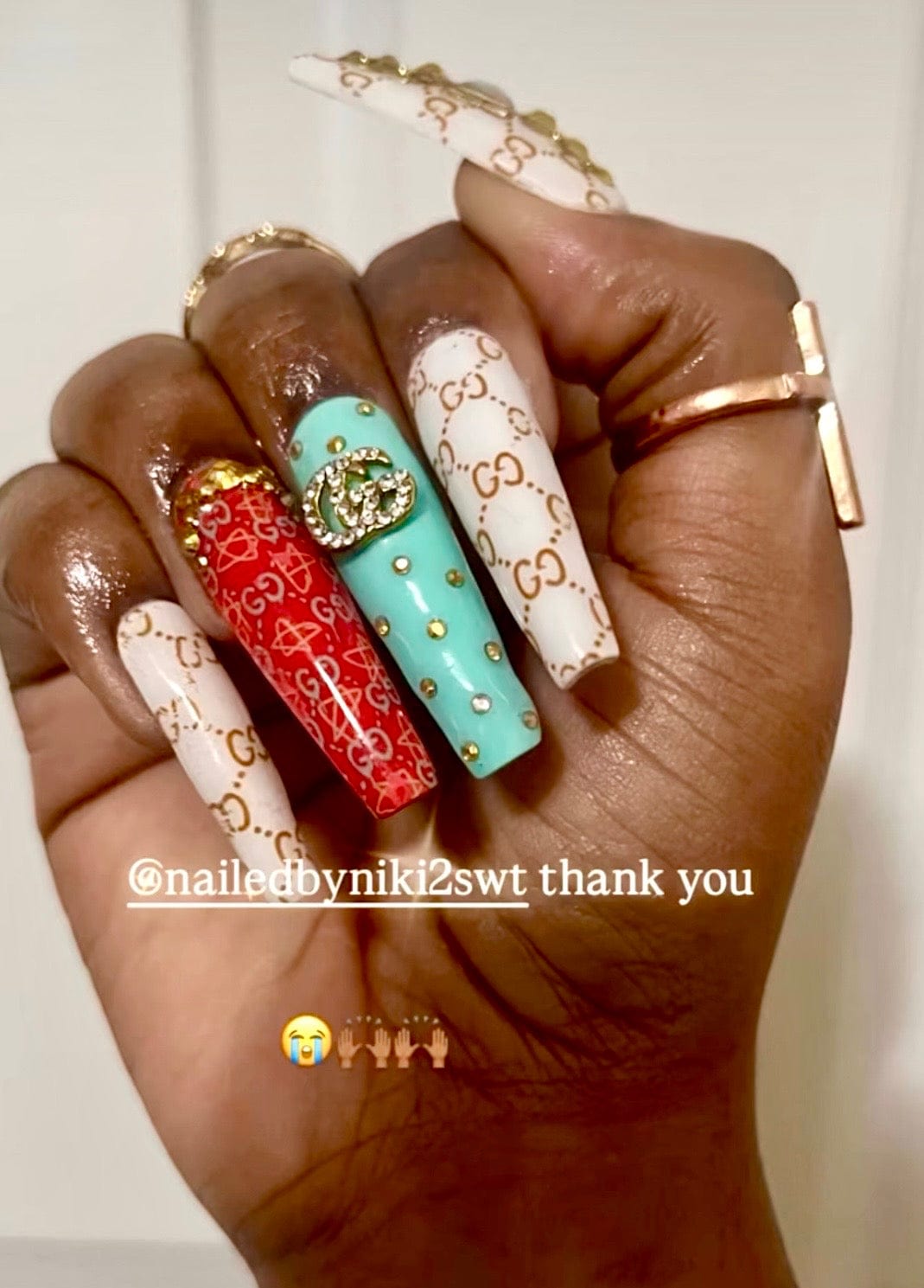 Acrylic Press on Nails Custom Press on Nails