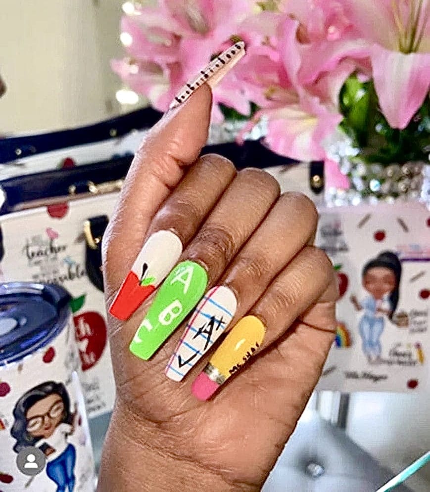 Acrylic Press on Nails Custom Press on Nails