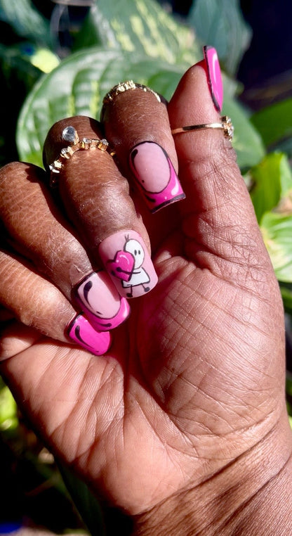 Acrylic Press on Nails Custom Press on Nails