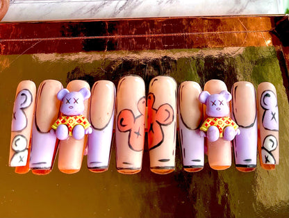 Acrylic Press on Nails Custom Press on Nails