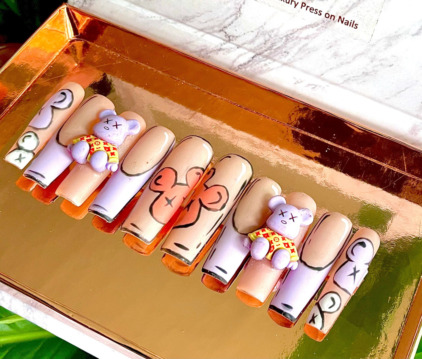 Acrylic Press on Nails Custom Press on Nails