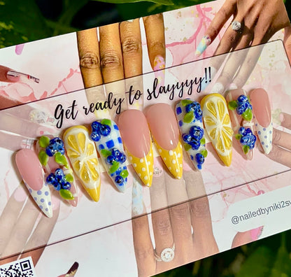 custom handmade acryic press on nails Acrylic Press on Nails