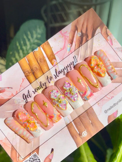 Acrylic Press on Nails Custom Press on Nails