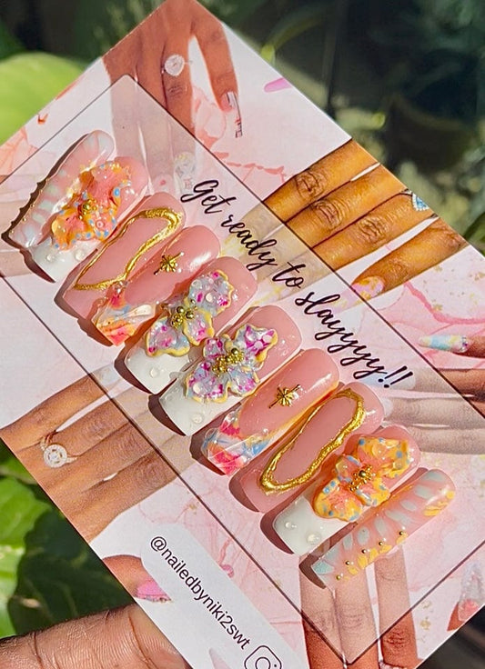 Acrylic Press on Nails Custom Press on Nails