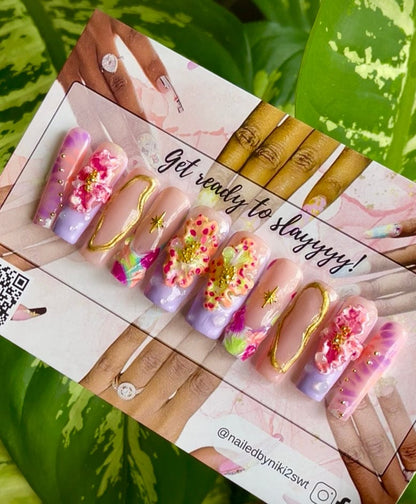 Acrylic Press on Nails Custom Press on Nails