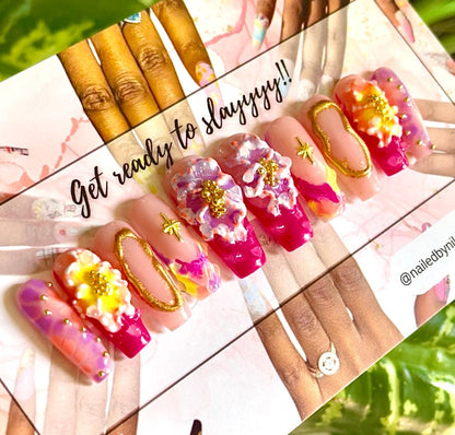 Acrylic Press on Nails Custom Press on Nails