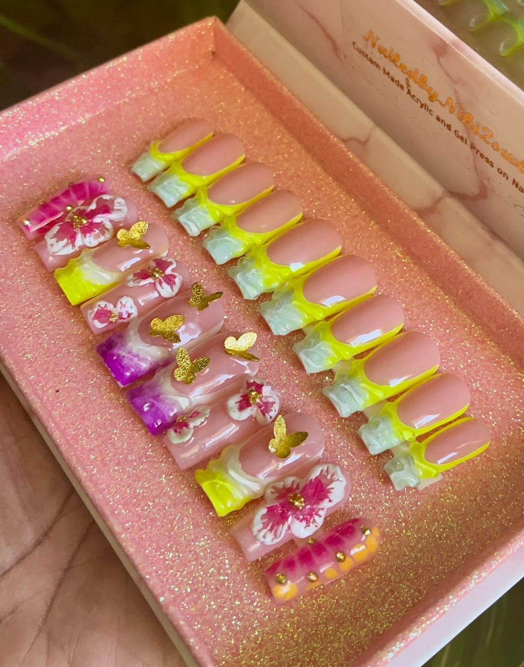 Acrylic Press on Nails Custom Press on Nails