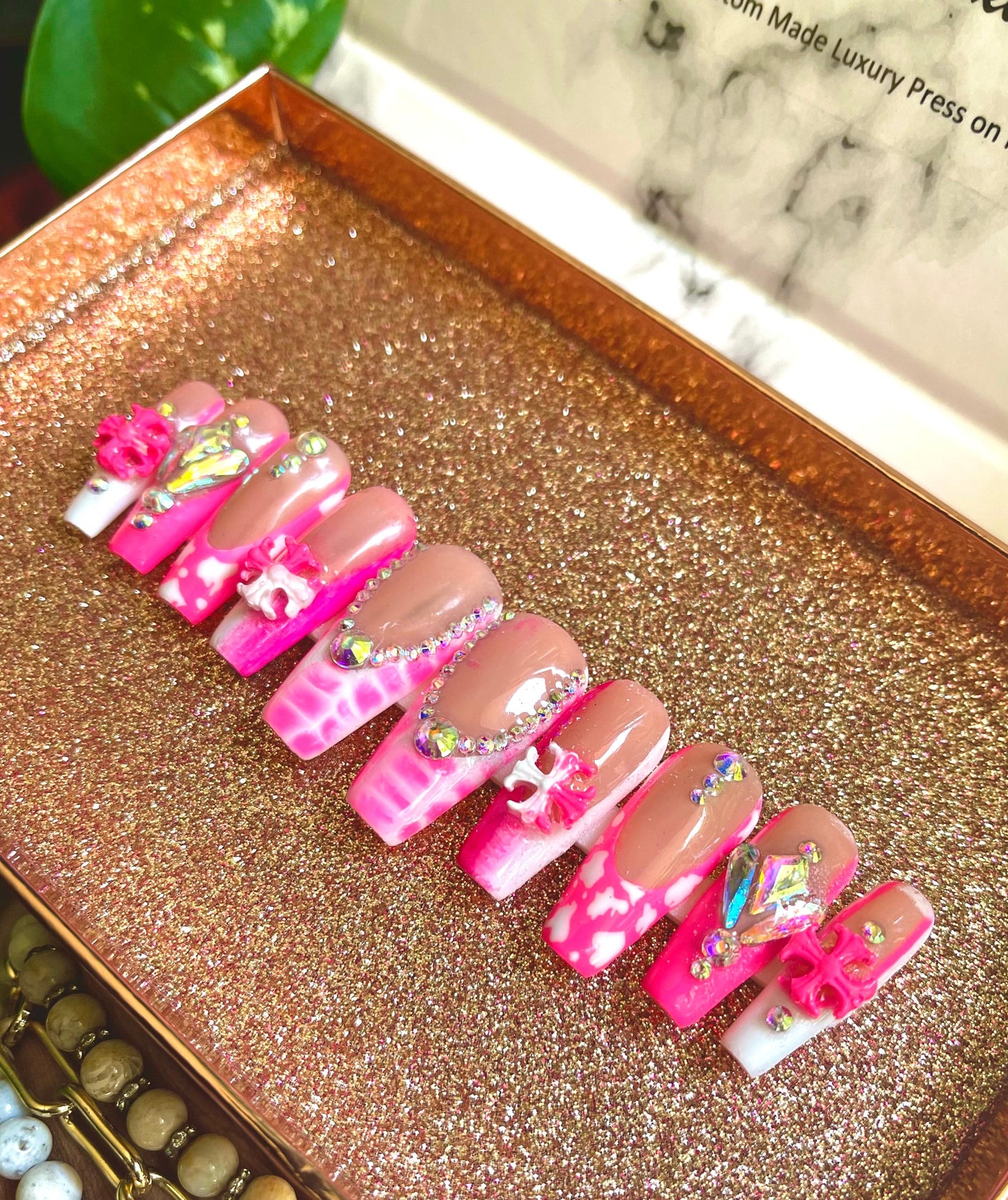 Acrylic Press on Nails Custom Press on Nails