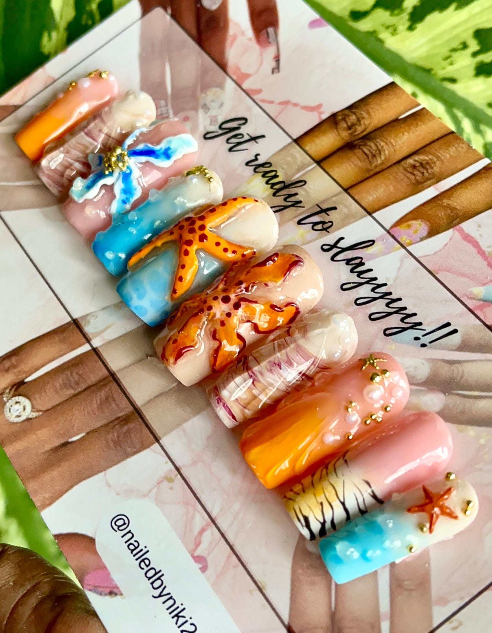 Acrylic Press on Nails Custom Press on Nails