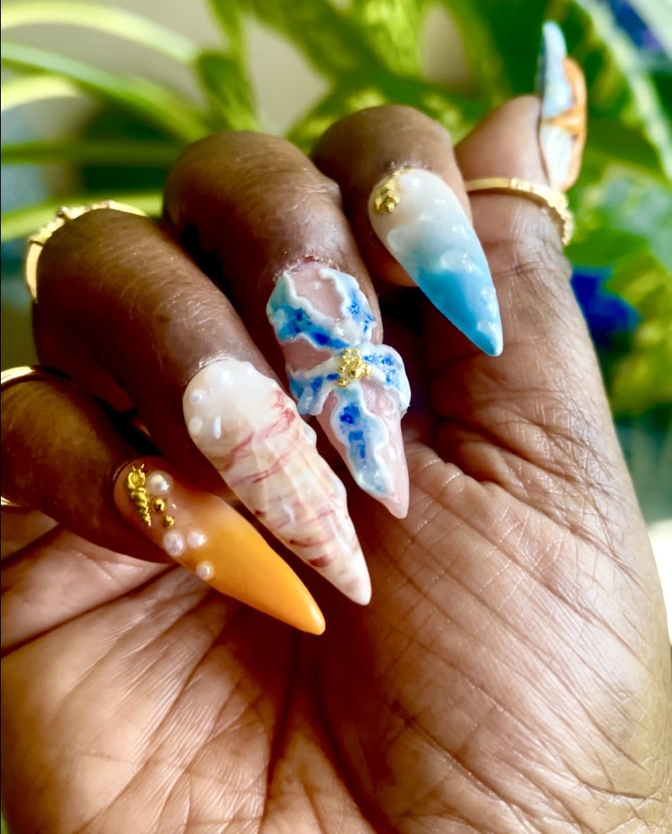 Acrylic Press on Nails Custom Press on Nails