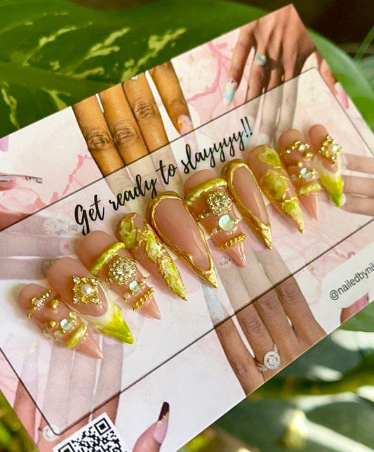 Acrylic Press on Nails Custom Press on Nails