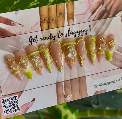 Acrylic Press on Nails Custom Press on Nails