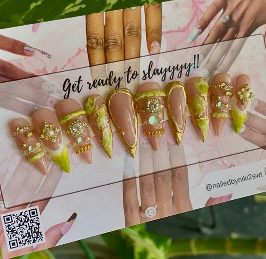 Acrylic Press on Nails Custom Press on Nails