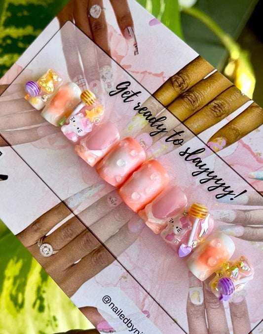 Acrylic Press on Nails Custom Press on Nails