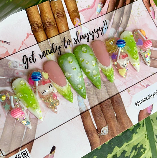 Acrylic Press on Nails Custom Press on Nails