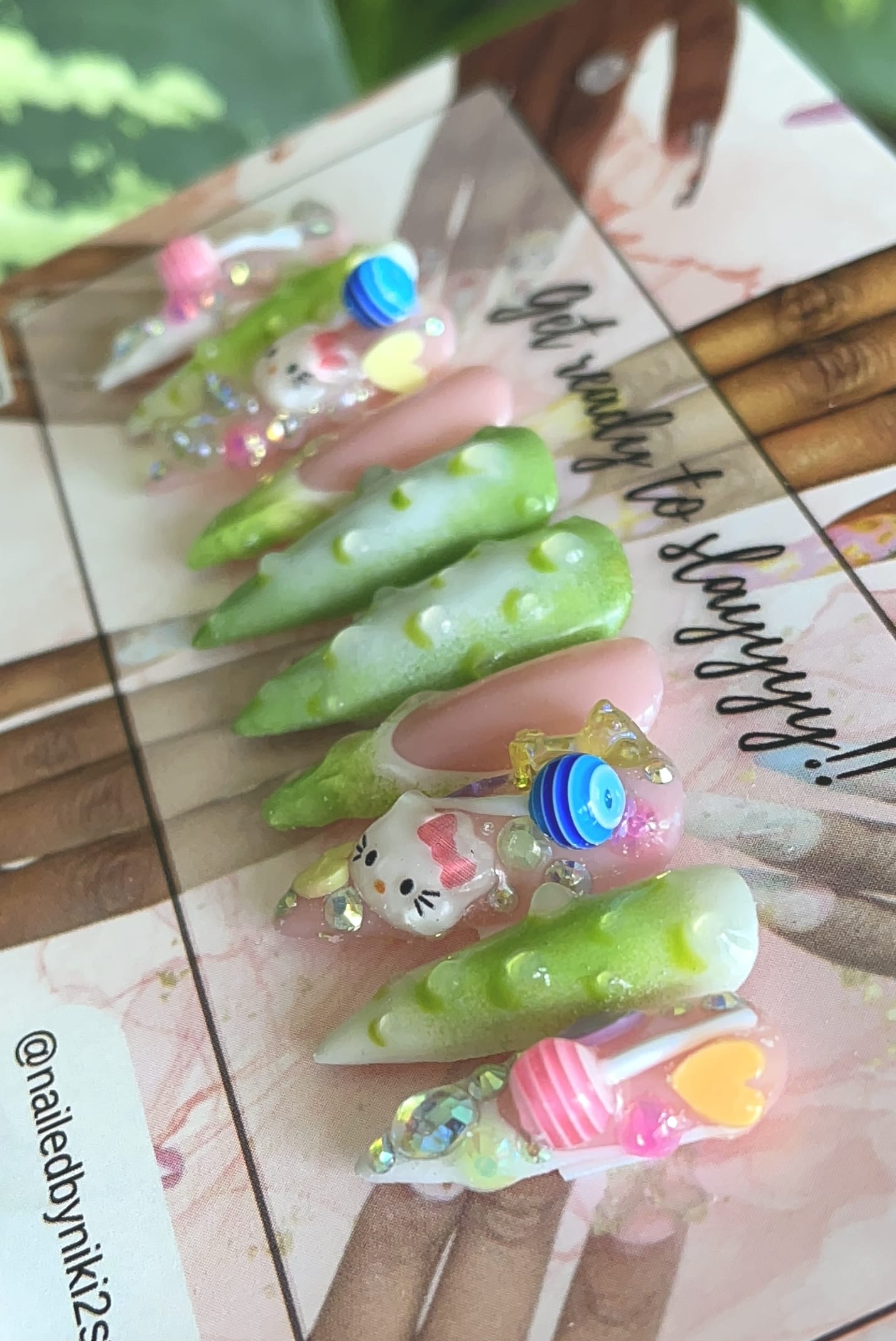 Acrylic Press on Nails Custom Press on Nails