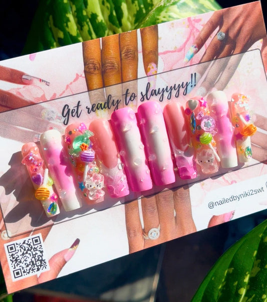 Acrylic Press on Nails Custom Press on Nails