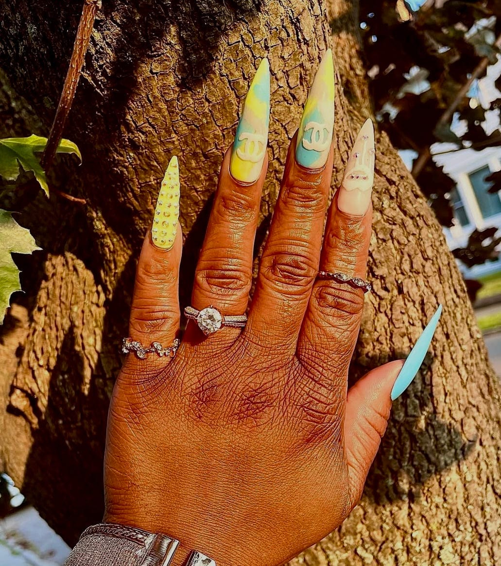 Acrylic Press on Nails Custom Press on Nails