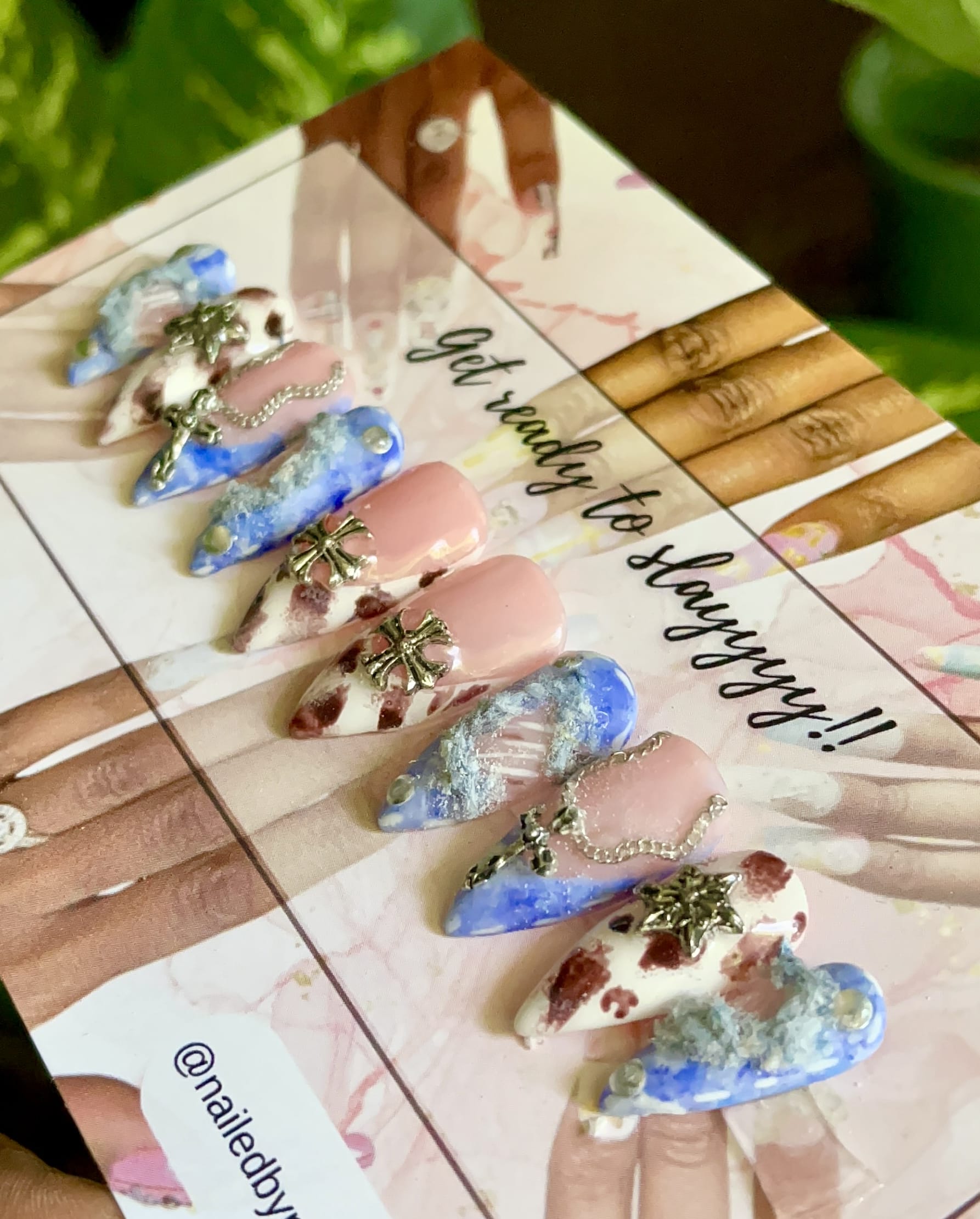Acrylic Press on Nails Custom Press on Nails