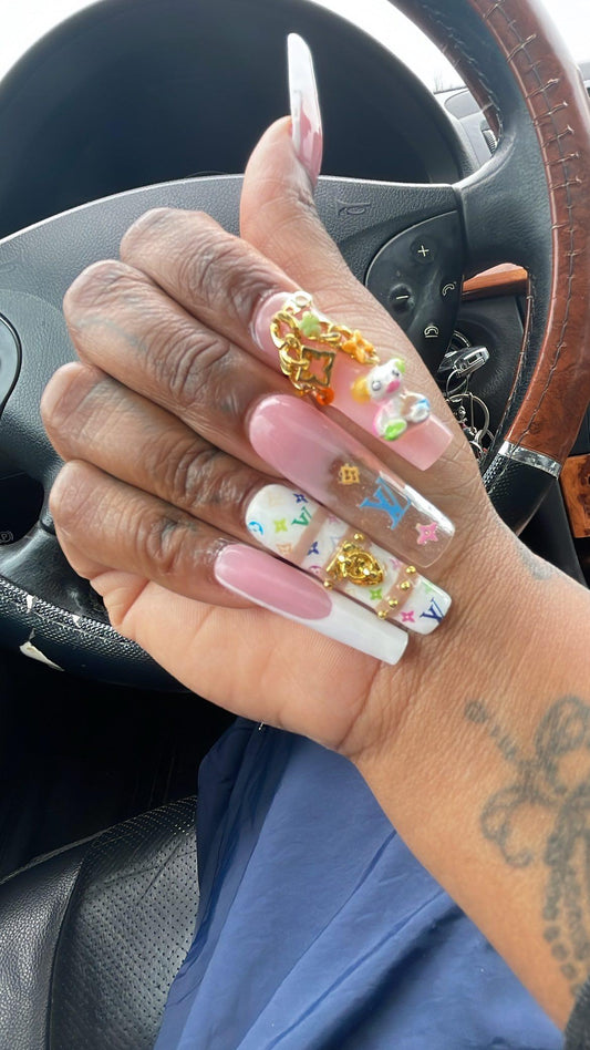 Acrylic Press on Nails Custom Press on Nails