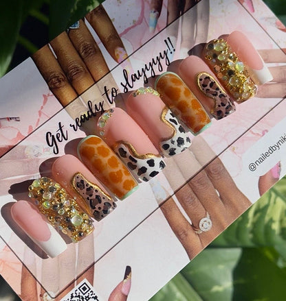 Acrylic Press on Nails Custom Press on Nails