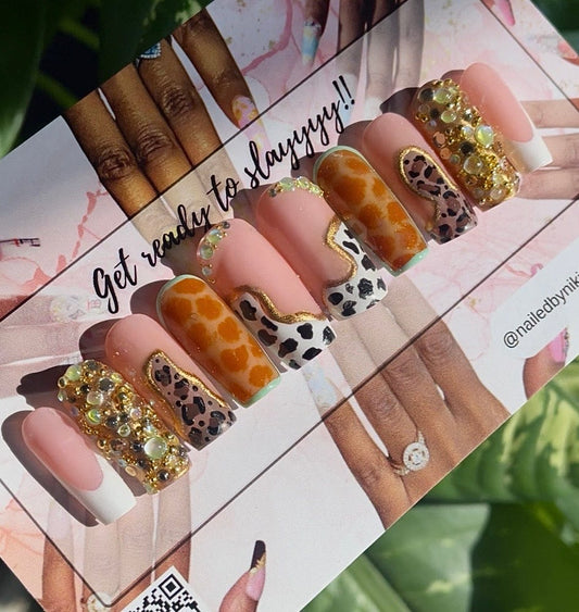 Acrylic Press on Nails Custom Press on Nails