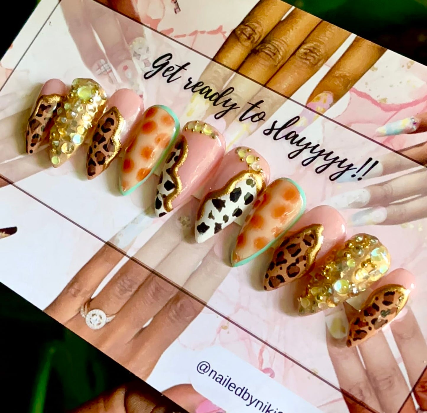 Acrylic Press on Nails Custom Press on Nails